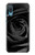 S1598 Noir Rose Etui Coque Housse pour Samsung Galaxy A04, Galaxy A02, M02