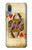 S2833 Poker Carte Coeurs Reine Etui Coque Housse pour Samsung Galaxy A04, Galaxy A02, M02