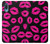 S2933 Bisous Rose Lips sur Noir Etui Coque Housse pour Samsung Galaxy A04, Galaxy A02, M02