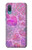 S3710 Coeur d'amour rose Etui Coque Housse pour Samsung Galaxy A04, Galaxy A02, M02