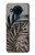 S3692 Feuilles de palmier gris noir Etui Coque Housse pour Nokia 5.4