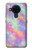 S3706 Arc-en-ciel pastel Galaxy Pink Sky Etui Coque Housse pour Nokia 5.4