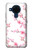 S3707 Fleur de cerisier rose fleur de printemps Etui Coque Housse pour Nokia 5.4