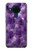 S3713 Graphique violet améthyste à quartz imprimé Etui Coque Housse pour Nokia 5.4