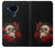 S3753 Roses de crâne gothique sombre Etui Coque Housse pour Nokia 5.4
