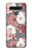 S3716 Motif floral rose Etui Coque Housse pour LG K41S