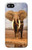 S0310 African Elephant Etui Coque Housse pour iPhone 5 5S SE