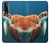 S3497 Vert tortue de mer Etui Coque Housse pour LG Stylo 7 4G