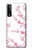 S3707 Fleur de cerisier rose fleur de printemps Etui Coque Housse pour LG Stylo 7 5G