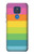 S2363 Arc en ciel Motif Etui Coque Housse pour Motorola Moto G Play (2021)