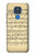 S2504 Millésimé Partitions Etui Coque Housse pour Motorola Moto G Play (2021)