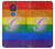 S2899 Arc en ciel LGBT Gay Pride Drapeau Etui Coque Housse pour Motorola Moto G Play (2021)