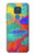 S2942 Peinture Coup de pinceau Etui Coque Housse pour Motorola Moto G Play (2021)