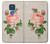 S3079 Rose Rose millésimé Etui Coque Housse pour Motorola Moto G Play (2021)