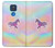 S3203 Arc en ciel Licorne Etui Coque Housse pour Motorola Moto G Play (2021)