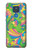 S3273 Fleur Ligne Motif Art Etui Coque Housse pour Motorola Moto G Play (2021)