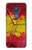 S3315 Espagne Drapeau graphique Football Millésime Etui Coque Housse pour Motorola Moto G Play (2021)