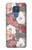 S3716 Motif floral rose Etui Coque Housse pour Motorola Moto G Play (2021)