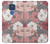 S3716 Motif floral rose Etui Coque Housse pour Motorola Moto G Play (2021)