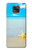 S0911 Détendez-vous à la plage Etui Coque Housse pour Motorola Moto G Power (2021)