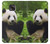 S1073 Panda Prenez plaisir à manger Etui Coque Housse pour Motorola Moto G Power (2021)