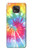 S1697 Tie Dye coloré imprimé graphique Etui Coque Housse pour Motorola Moto G Power (2021)