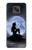 S2668 Silhouette sirène Lune Nuit Etui Coque Housse pour Motorola Moto G Power (2021)