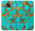S2688 Aqua Copper Turquoise Graphic Gemme Etui Coque Housse pour Motorola Moto G Power (2021)