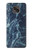 S2799 Lumière Bleu Marbre Pierre Imprimé Graphique Etui Coque Housse pour Motorola Moto G Power (2021)