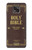 S2889 Holy Bible King James Version Couverture Etui Coque Housse pour Motorola Moto G Power (2021)
