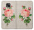 S3079 Rose Rose millésimé Etui Coque Housse pour Motorola Moto G Power (2021)