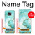 S3399 Vert Marbre Imprimer Graphique Etui Coque Housse pour Motorola Moto G Power (2021)