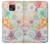 S3705 Fleur florale pastel Etui Coque Housse pour Motorola Moto G Power (2021)