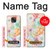S3705 Fleur florale pastel Etui Coque Housse pour Motorola Moto G Power (2021)