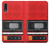 S3204 Rouge Cassette Recorder graphique Etui Coque Housse pour Sony Xperia L5
