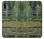 S3674 Claude Monet La passerelle japonaise et la piscine de nénuphars Etui Coque Housse pour Sony Xperia L5