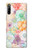 S3705 Fleur florale pastel Etui Coque Housse pour Sony Xperia L5