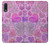 S3710 Coeur d'amour rose Etui Coque Housse pour Sony Xperia L5