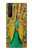 S0513 Paon Etui Coque Housse pour Sony Xperia 1 III