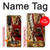 S0817 indien rouge Etui Coque Housse pour Sony Xperia 1 III