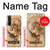 S1045 Leonardo da Vinci Femme Head Etui Coque Housse pour Sony Xperia 1 III