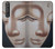 S1255 Visage du Bouddha Etui Coque Housse pour Sony Xperia 1 III