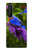 S1565 Oiseau bleu de bonheur Bleu Oiseau Etui Coque Housse pour Sony Xperia 1 III