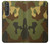 S1602 Camo Camouflage Imprimé graphique Etui Coque Housse pour Sony Xperia 1 III