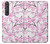 S1972 Sakura fleur de Cerisiers Etui Coque Housse pour Sony Xperia 1 III