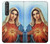 S2420 La Vierge Marie Santa Maria Etui Coque Housse pour Sony Xperia 1 III