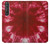 S2480 Tie dye rouge Etui Coque Housse pour Sony Xperia 1 III
