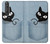 S2641 Noir Chat Poche Etui Coque Housse pour Sony Xperia 1 III