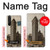 S2832 New York 1903 Flatiron Cartes Postales Bâtiment Etui Coque Housse pour Sony Xperia 1 III