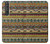 S2860 Boho Hippie Motif aztèque Etui Coque Housse pour Sony Xperia 1 III